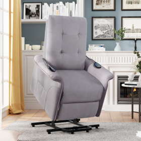 Orisfur. Power Lift Chair With Adjustable Massage Function Recliner Chair For Living Room