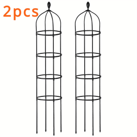 2 Packs Garden Obelisk Trellis 5.9FT Plants Tower for Climbing Plants Flower Vegetable Vine Ban on Amazon sales