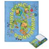 Nickelodeon Teenage Mutant Ninja Turtles Cowabunga Turtles Silk Touch Throw Blanket 40X50 Inches