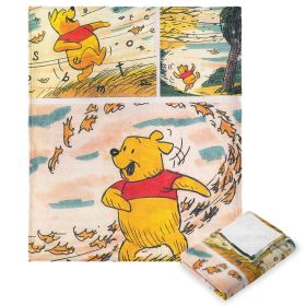 Disney Winnie the Pooh In The Wind Silk Touch Throw Blanket 40X60 Inches