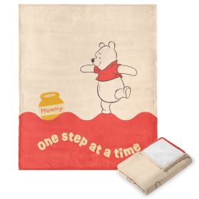 Disney Winnie the Pooh One Step Silk Touch Throw Blanket 40X60 Inches