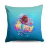 Disney The Little Mermaid Natural Explorer Throw Pillow 18X18 Inches