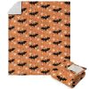 Flying Bats Silk Touch Sherpa Throw Blanket 50X60 Inches