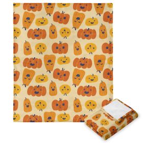 Funky Pumpkins Silk Touch Throw Blanket 50X60 Inches