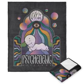 Universal Casper Psychadelic Attitude Cloud Throw 50x60 Inches