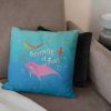 Disney The Little Mermaid Fun Ocean Throw Pillow 18X18 Inches