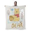 Disney Winnie the Pooh Hunny Bear Silk Touch Throw Blanket 40X60 Inches