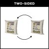 Disney Star Wars Episode 8 Vintage Signage R2-D2 & C-3PO Throw Pillow 18x18 Inches