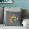 Nickelodeon Teenage Mutant Ninja Turtles Mikey Throw Pillow 18X18 Inches