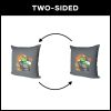 Nickelodeon Teenage Mutant Ninja Turtles Mikey Throw Pillow 18X18 Inches