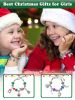 Advent Calendar 2024 Girls Unicorn Bracelet Making Kit, 24 Days Christmas Countdown Calendar with 2pcs DIY Charm Bracelets Kits