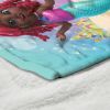 Disney The Little Mermaid Natural Explorer Silk Touch Sherpa Throw Blanket 50X60 Inches