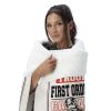 Disney Star Wars Episode 8 Vintage Signage Phasma Silk Touch Sherpa Throw Blanket 50x60 Inches